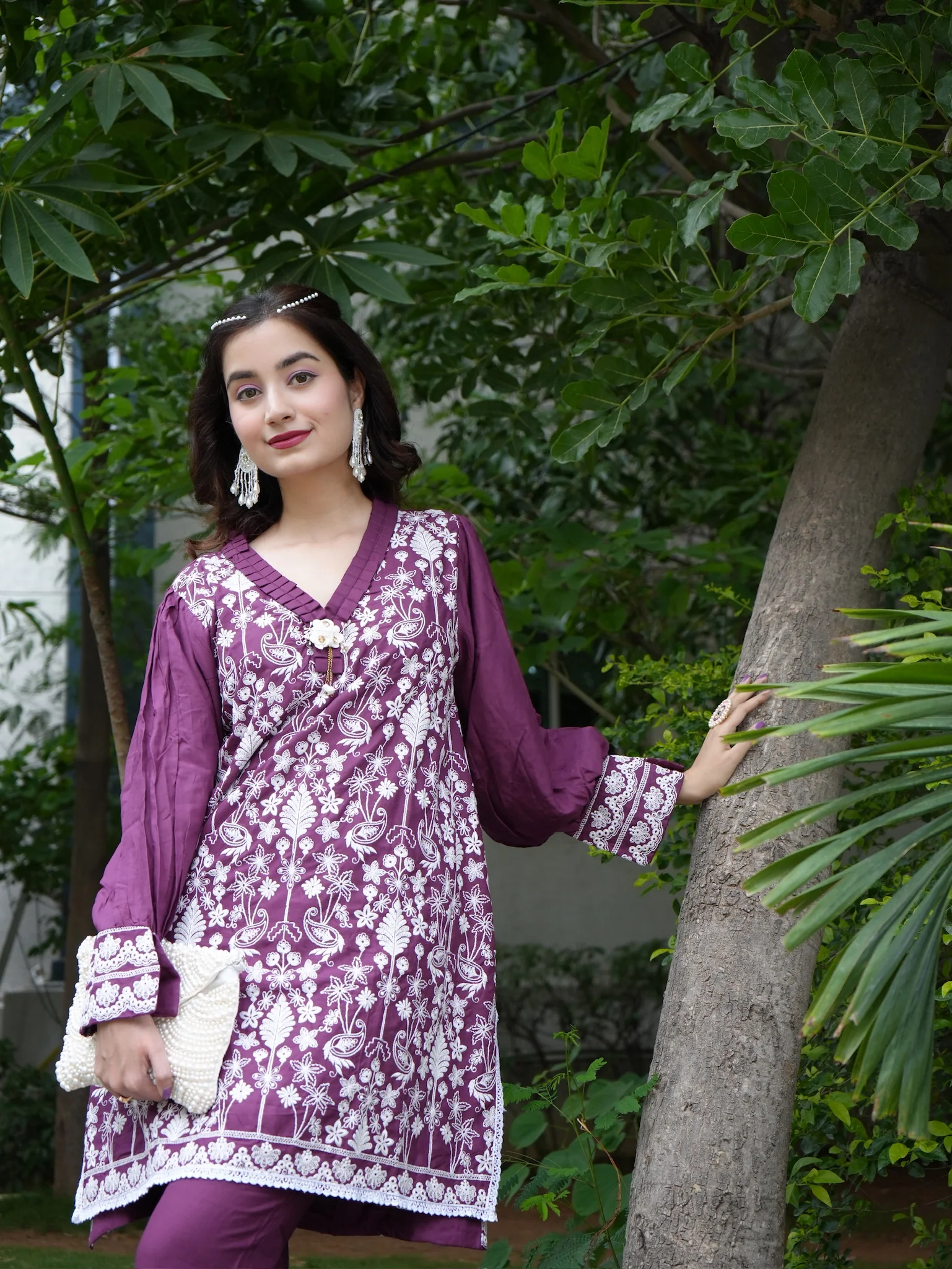Iris Jam Embroidered Co-ord Set - Image 21