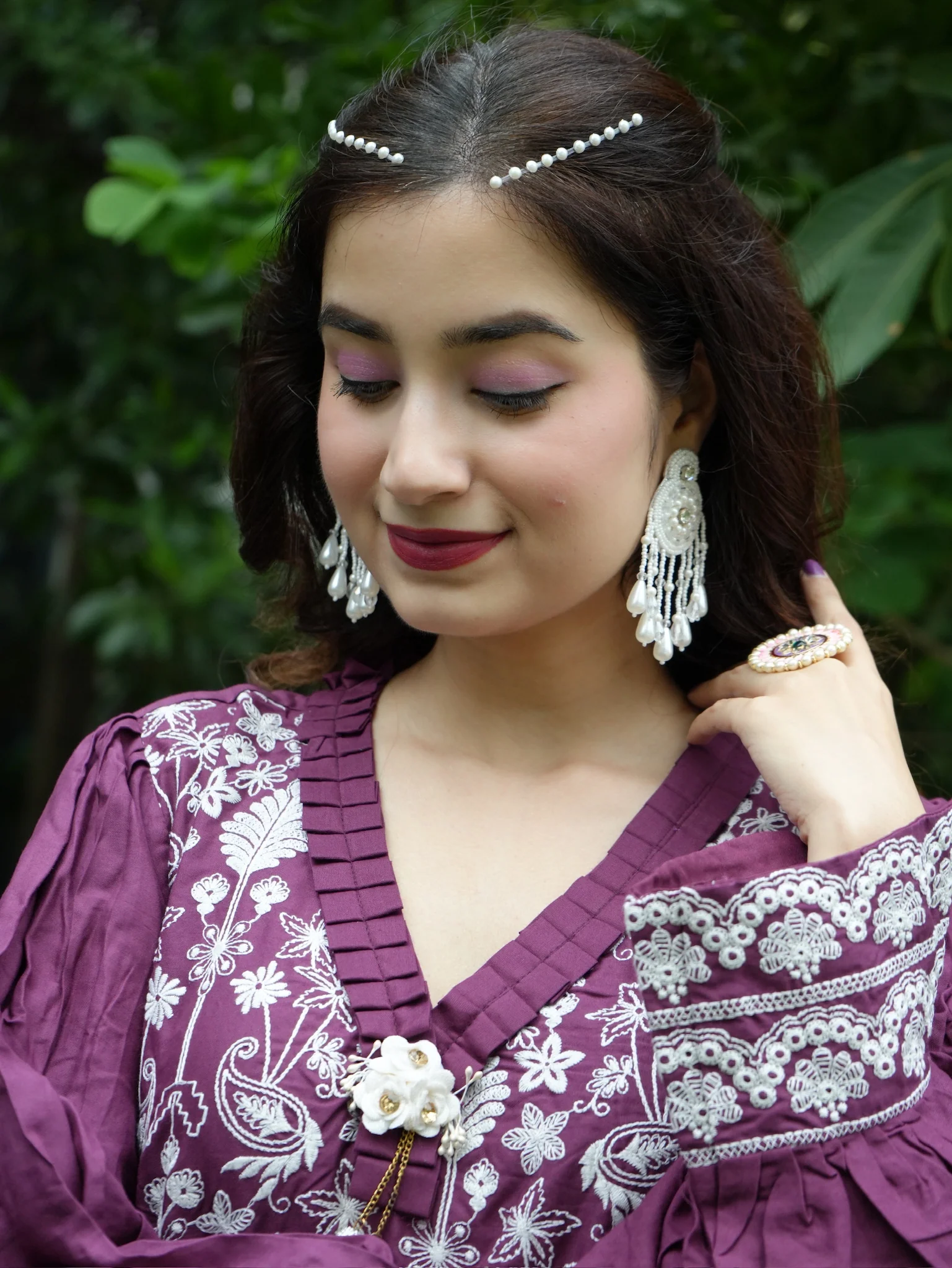 Iris Jam Embroidered Co-ord Set - Image 25