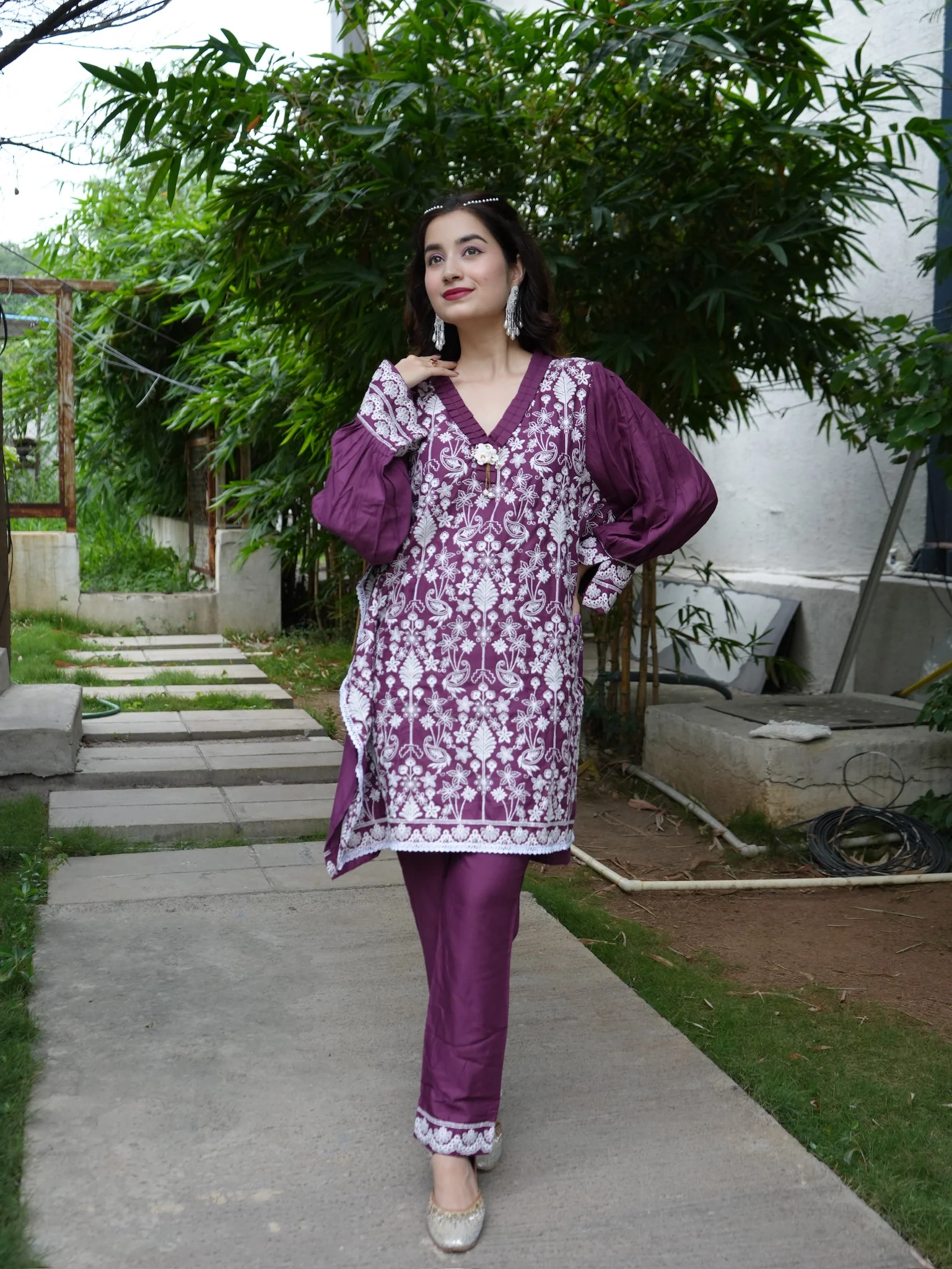 Iris Jam Embroidered Co-ord Set - Image 26
