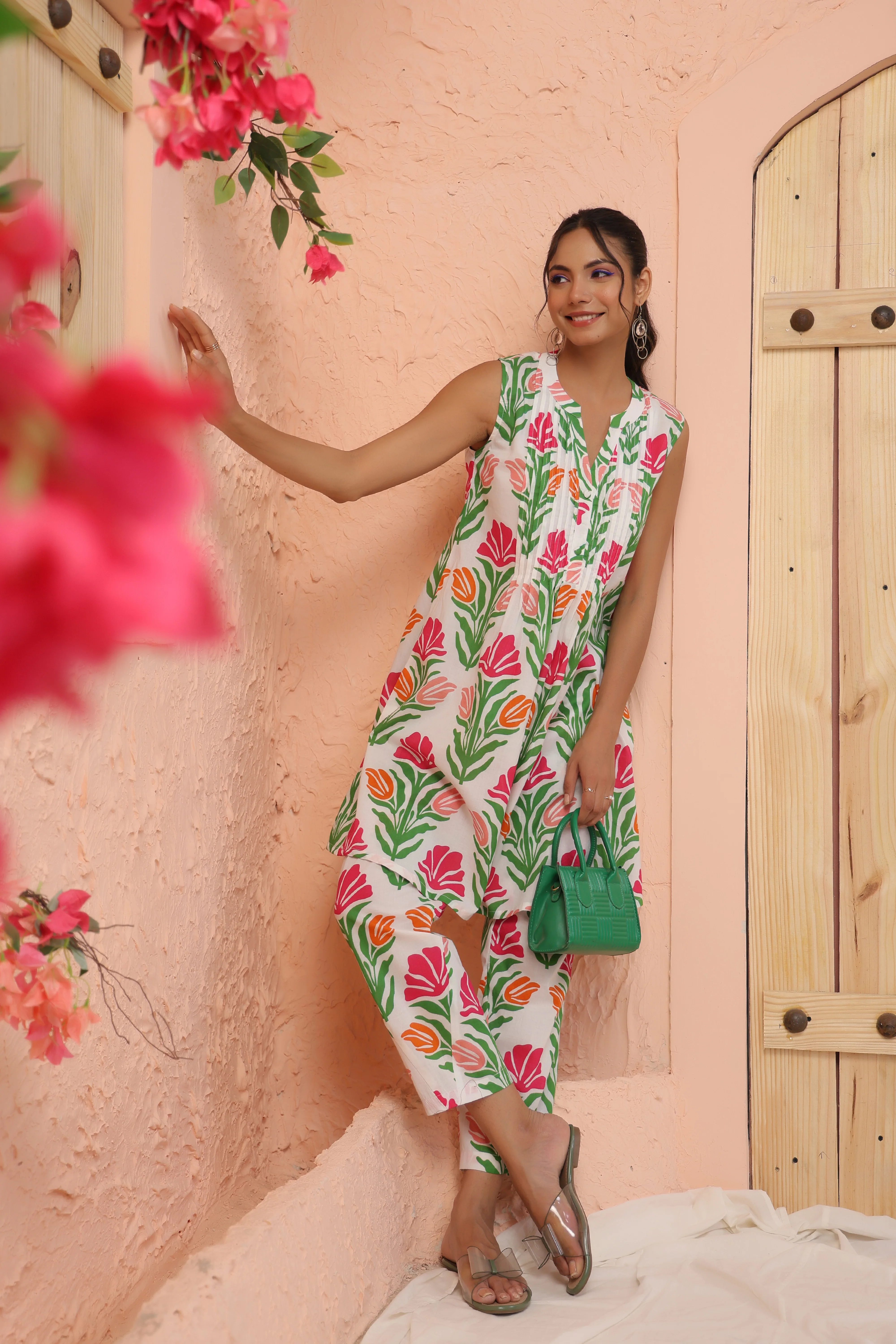 Shamiyana Fern Printed Co-ord Set - Image 12