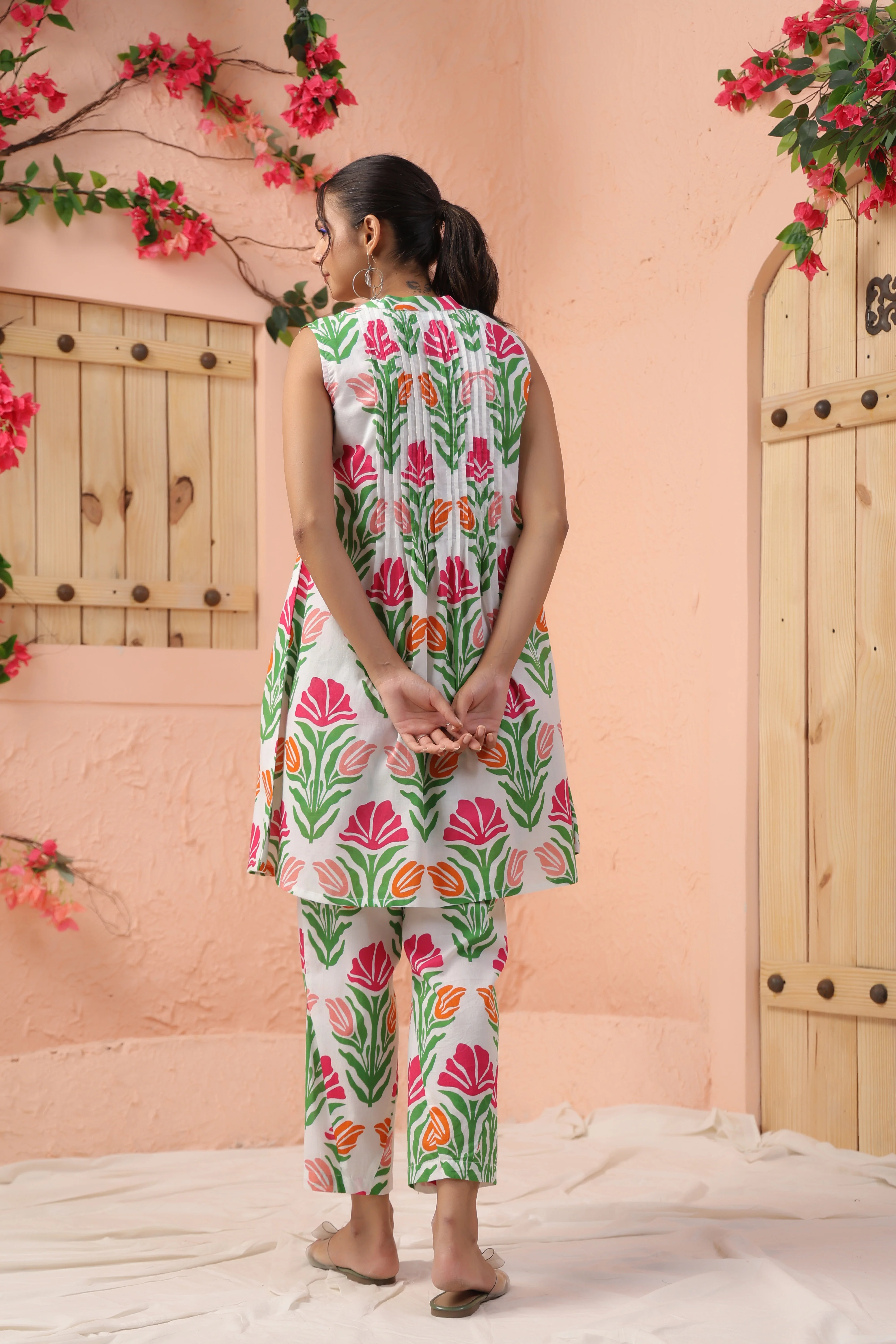 Shamiyana Fern Printed Co-ord Set - Image 4