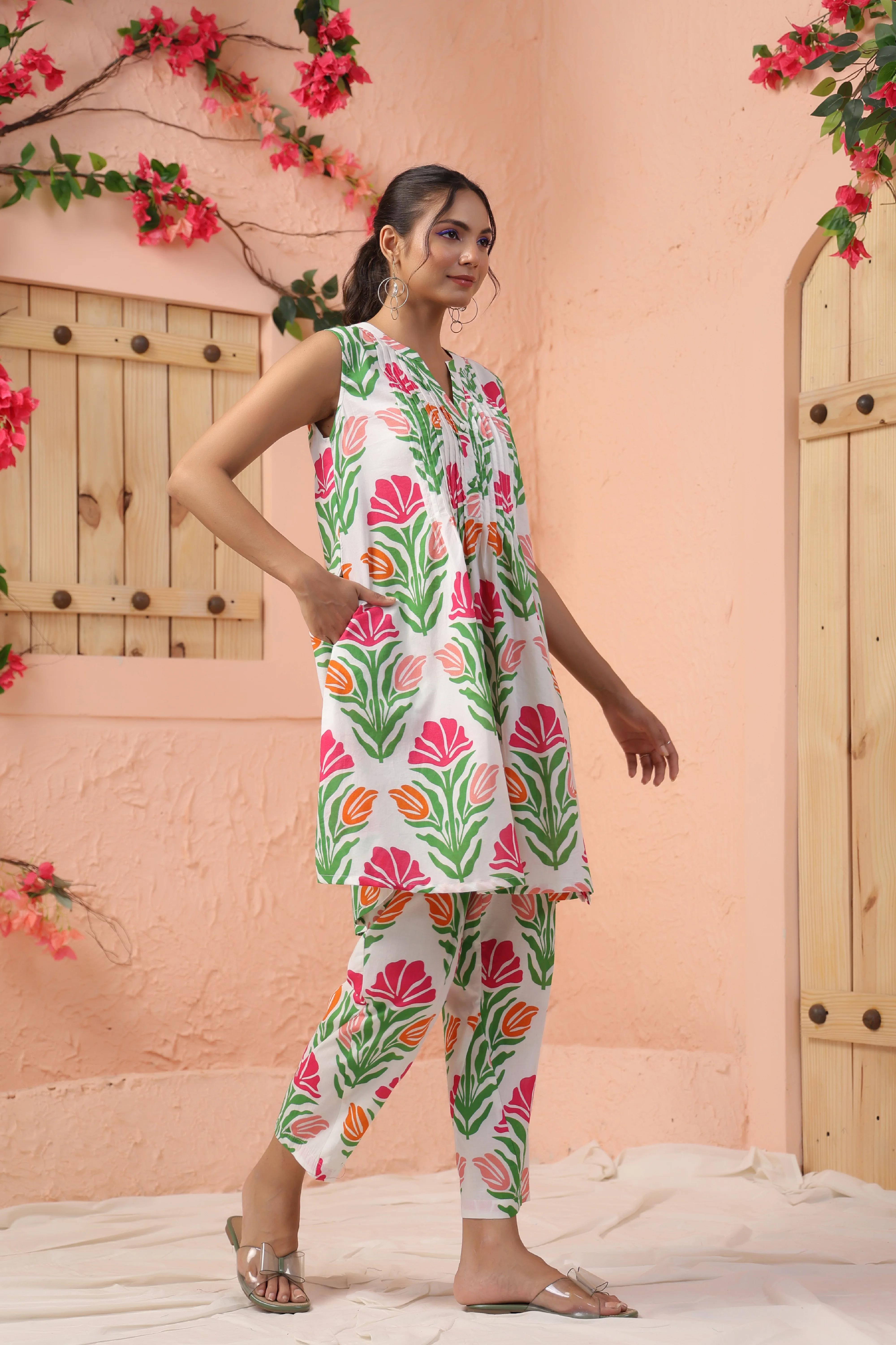 Shamiyana Fern Printed Co-ord Set - Image 6