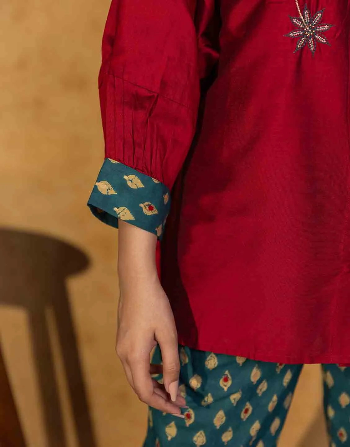 Nancy Sangria Co-ord Set - Image 4