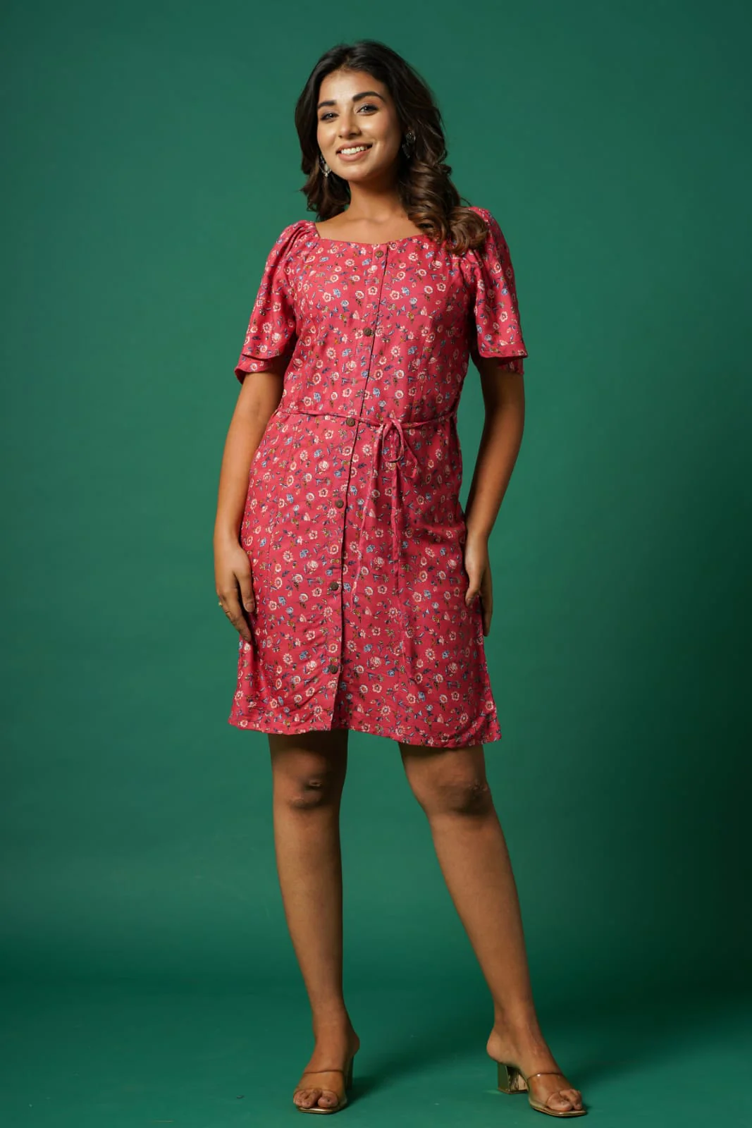 Lisa Printed Dress - Image 4