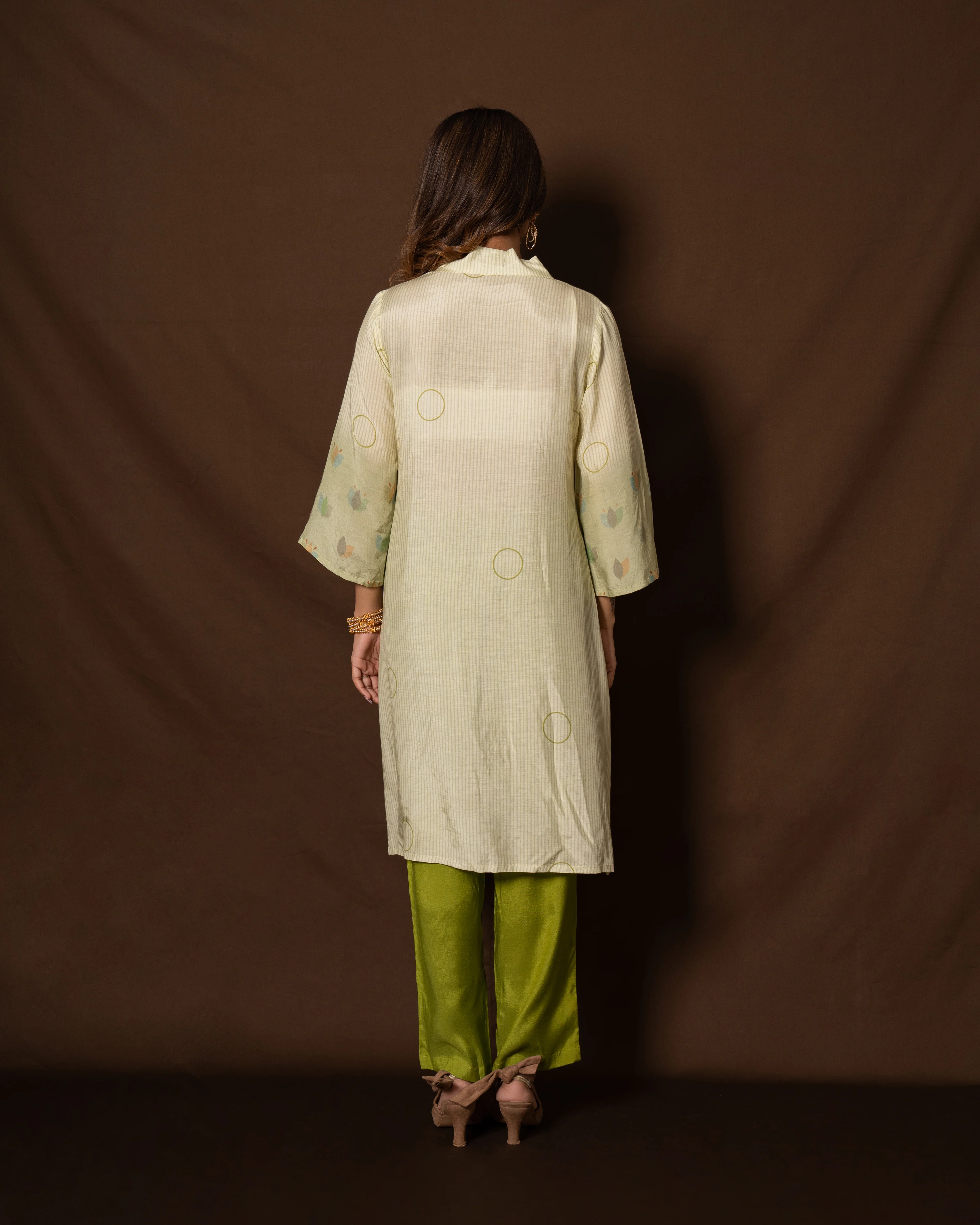 Naina Fern Printed Co-ord Set - Image 3
