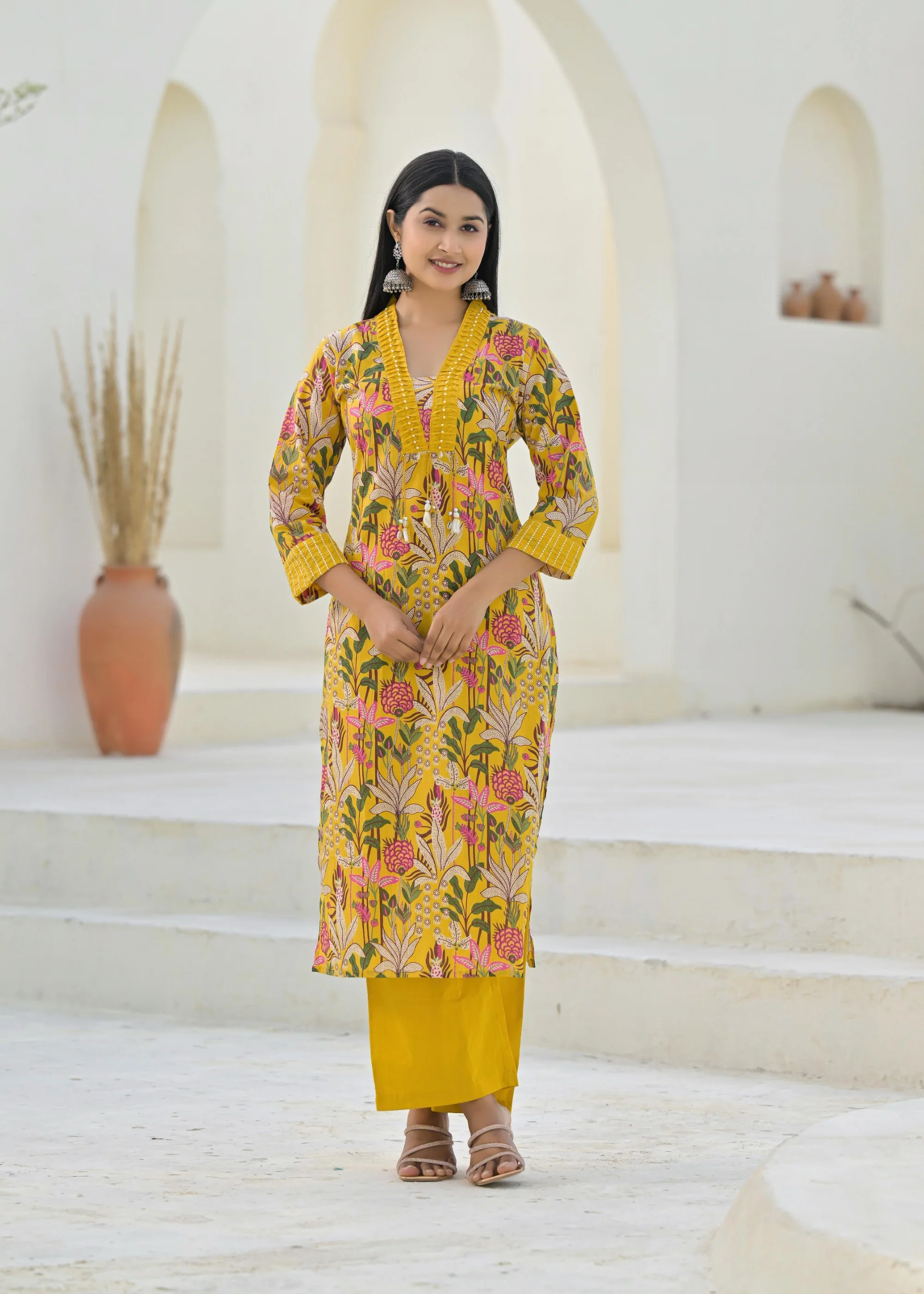 Sakshi Amby Printed Kurta Pant Set - Image 6