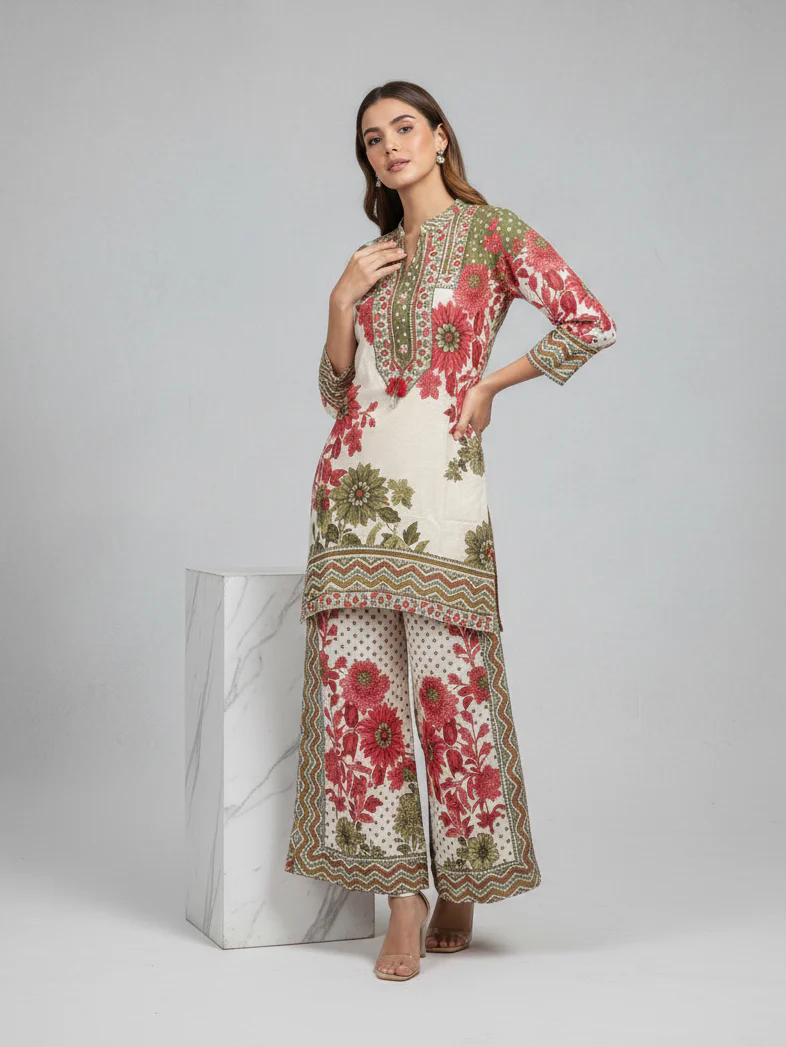 Reet brink printed co-ord set - Image 3
