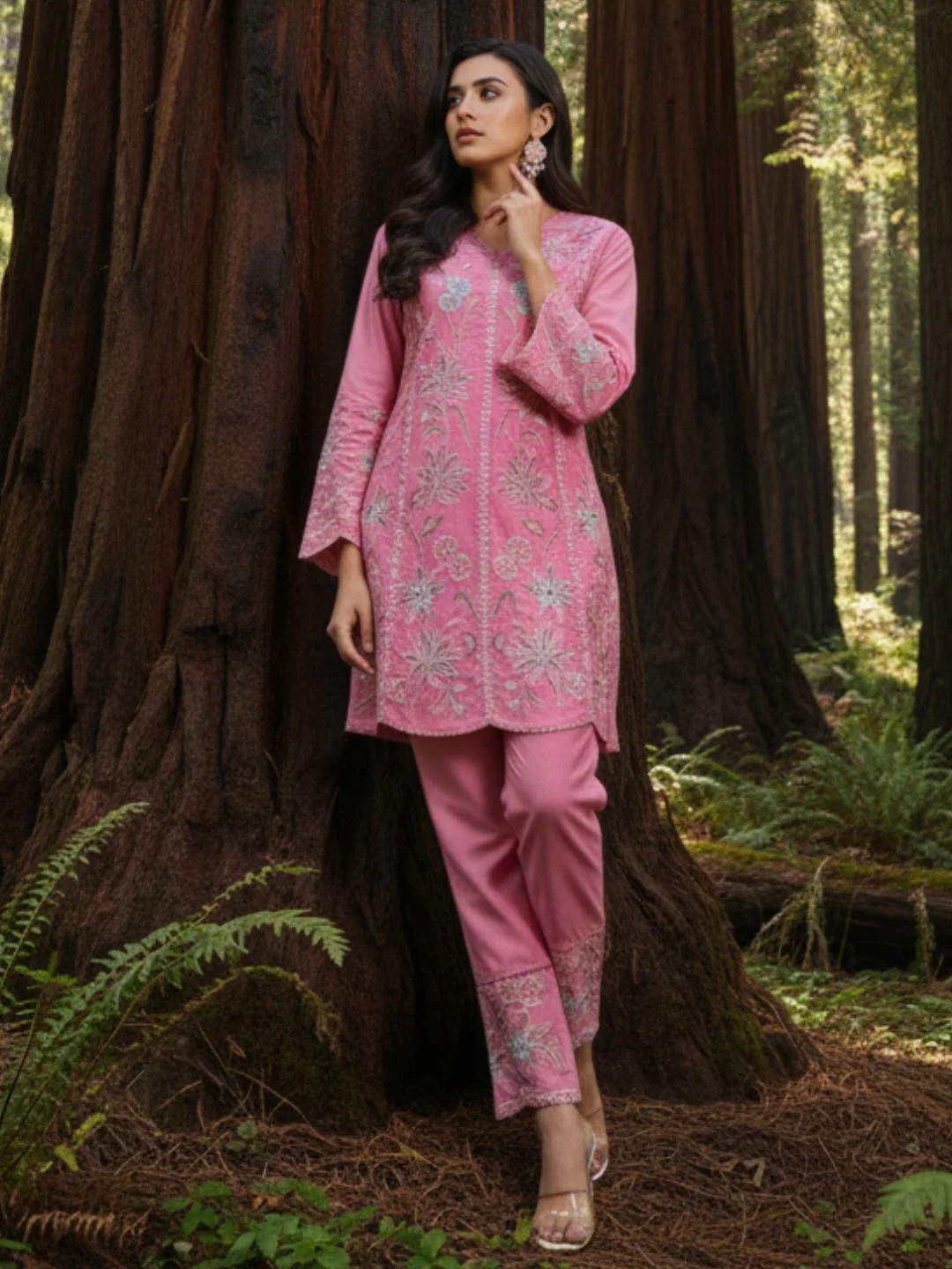 Ayat Punch Full Embroidery Lawn Co-ord Set - Image 2