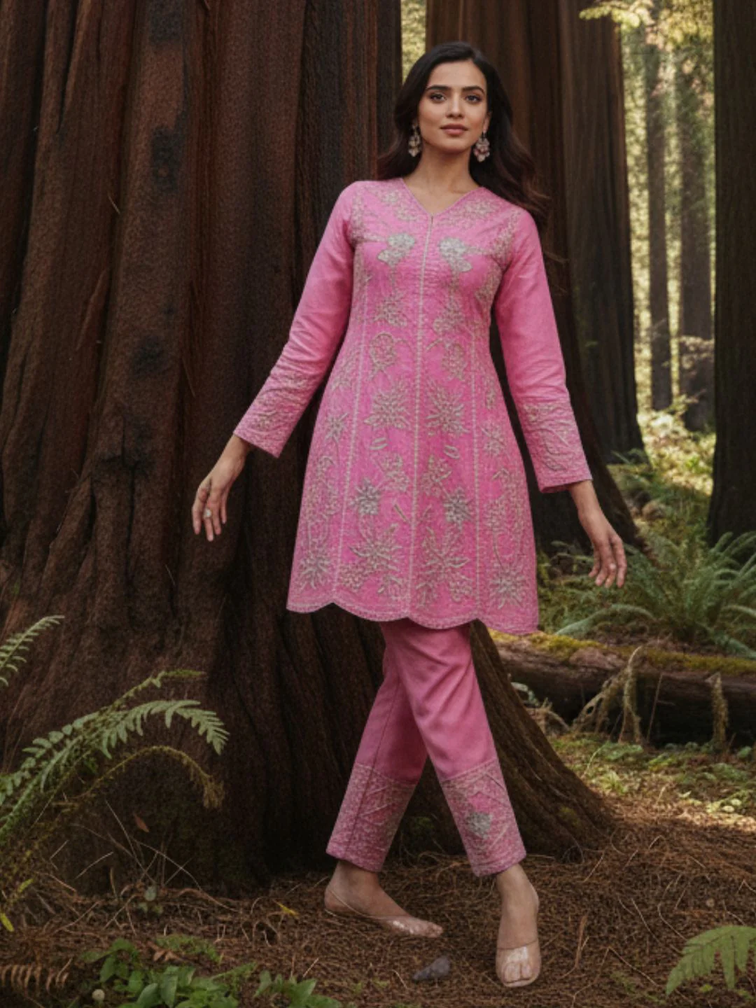 Ayat Punch Full Embroidery Lawn Co-ord Set - Image 4