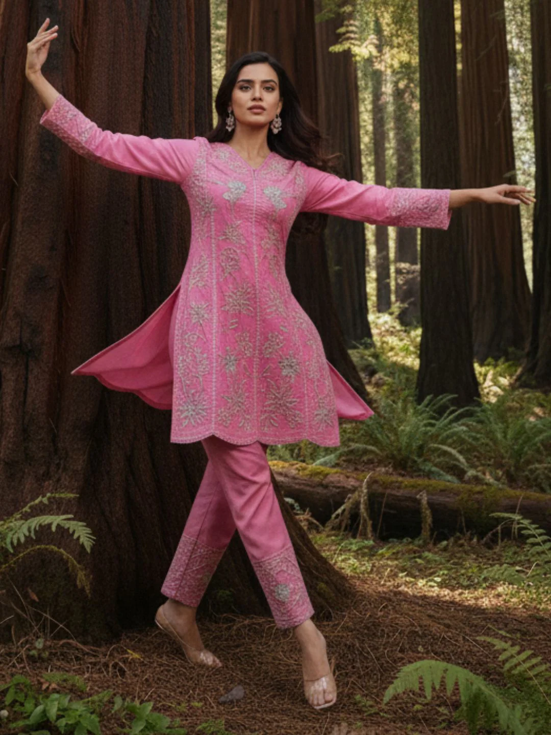 Ayat Punch Full Embroidery Lawn Co-ord Set - Image 6