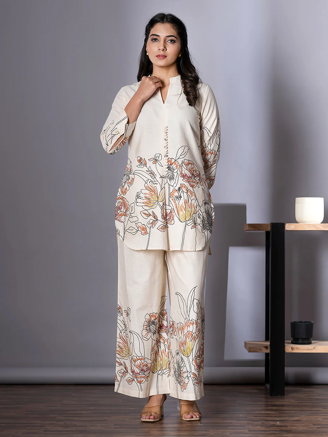 Tripti Angel Cotton Co-ord Set - Image 4