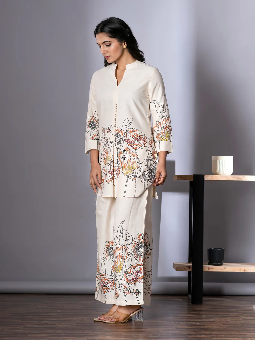 Tripti Angel Cotton Co-ord Set - Image 5