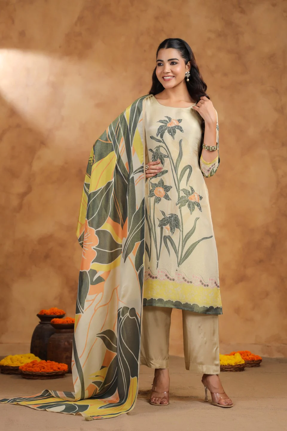 RITVI OFFWHITE WORK SUIT SET - Image 12