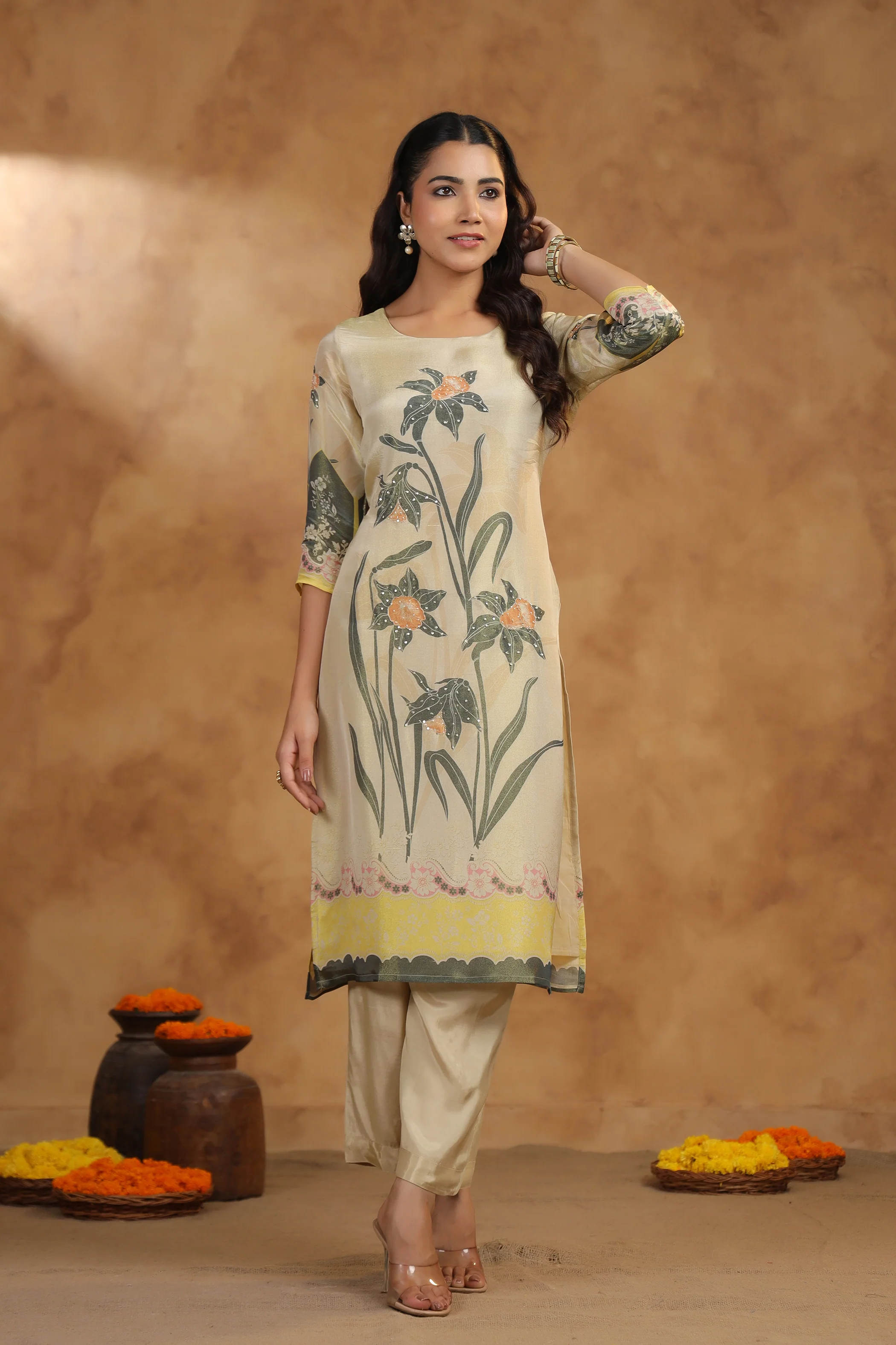 RITVI OFFWHITE WORK SUIT SET - Image 3