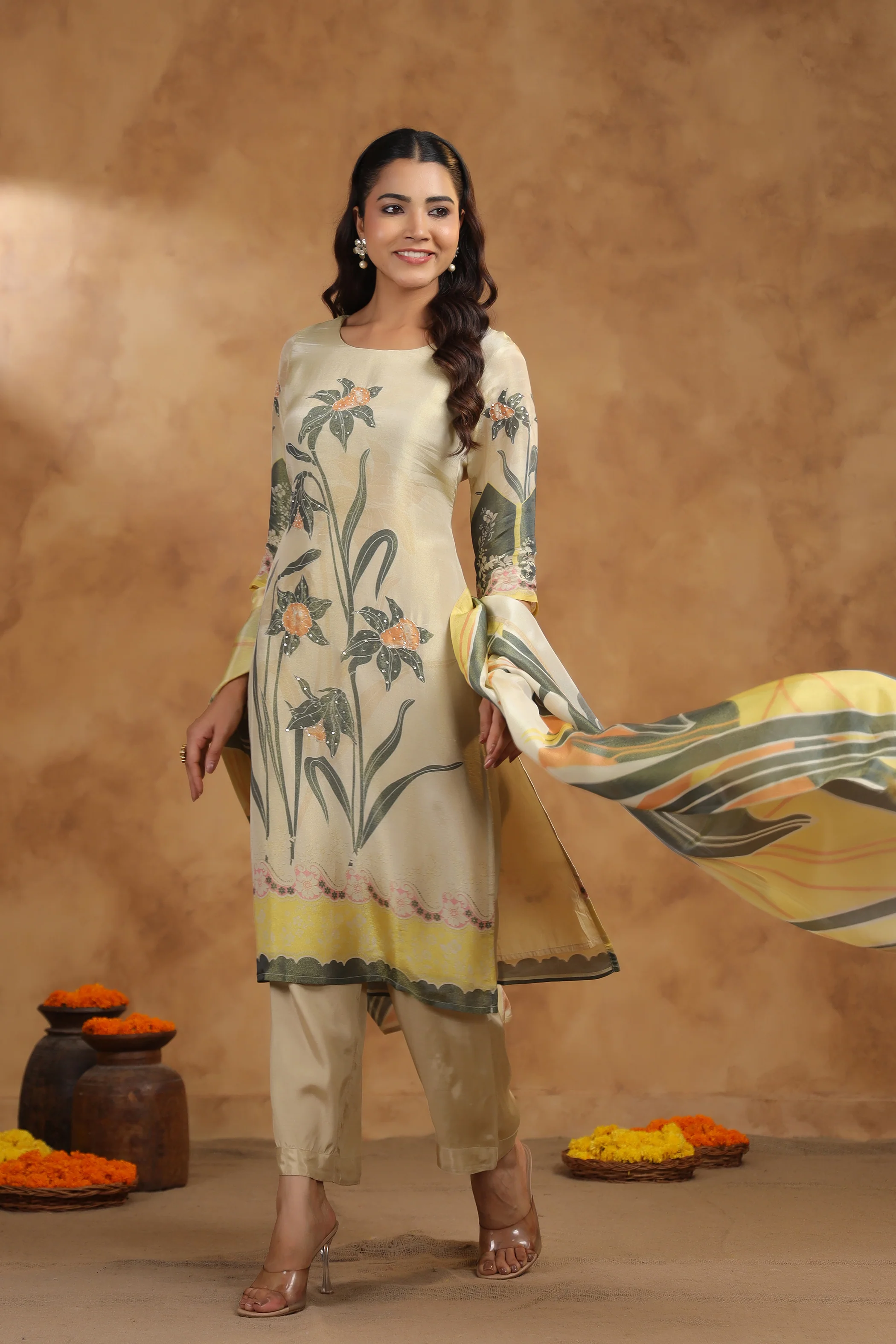 RITVI OFFWHITE WORK SUIT SET - Image 6