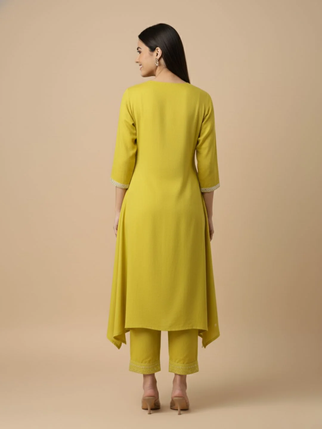 Tanishk Citrus Work Co-ord Set - Image 3