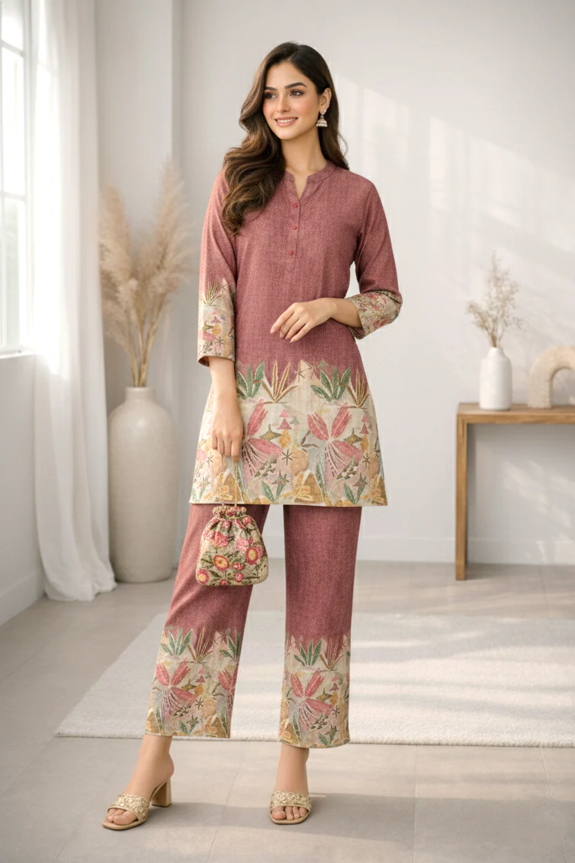 Reet Clay Printed Co-ord Set - Image 5