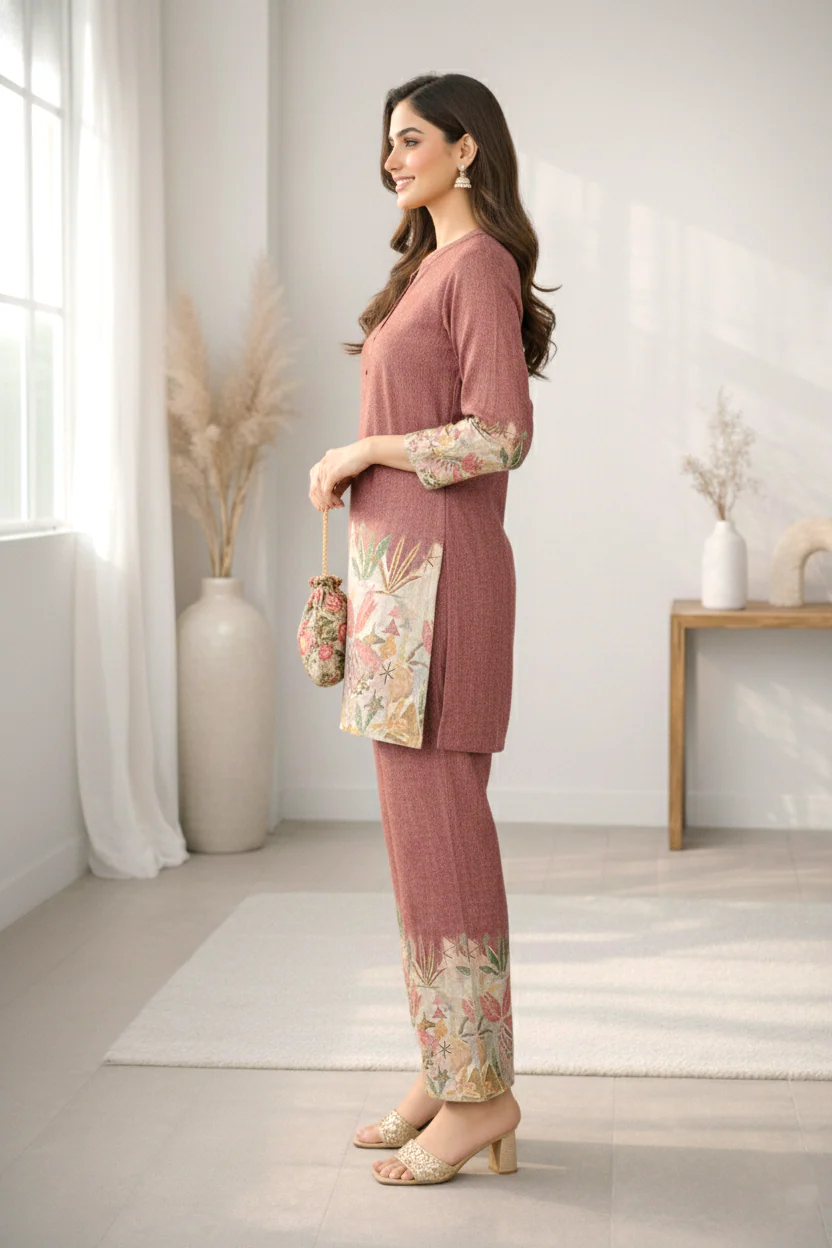 Reet Clay Printed Co-ord Set - Image 7