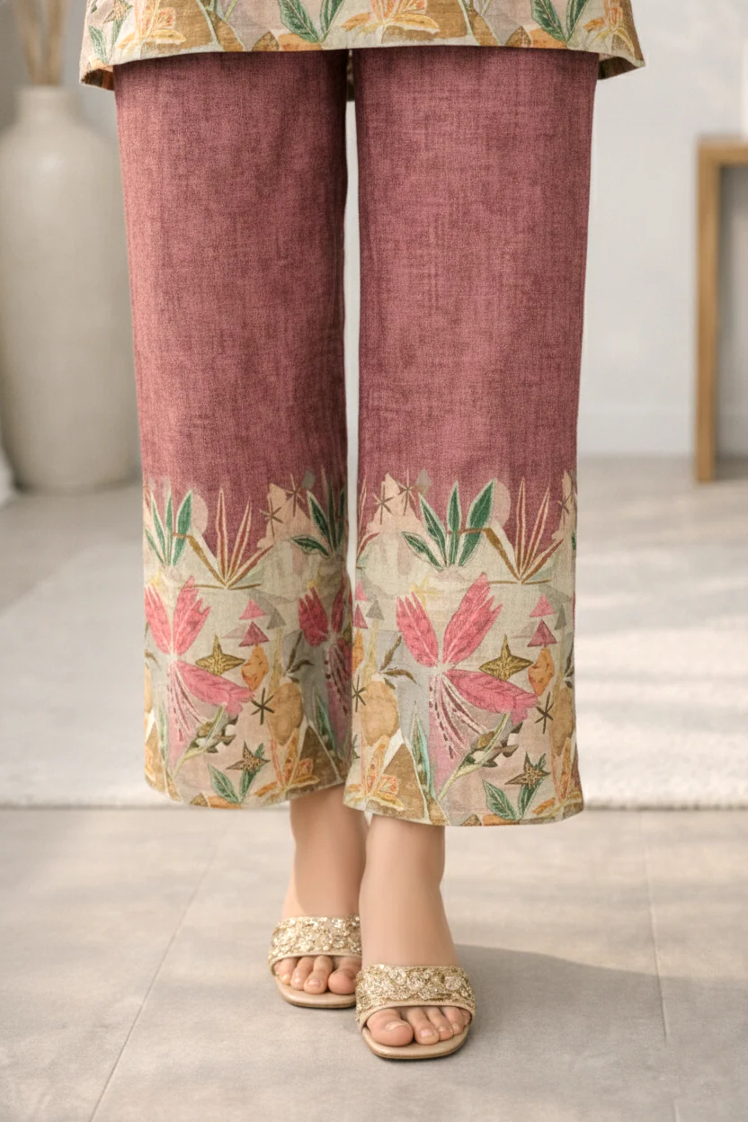 Reet Clay Printed Co-ord Set - Image 9