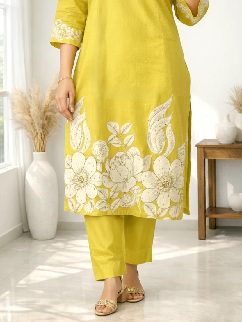 Reet Amber Printed Work Suit Set - Image 7
