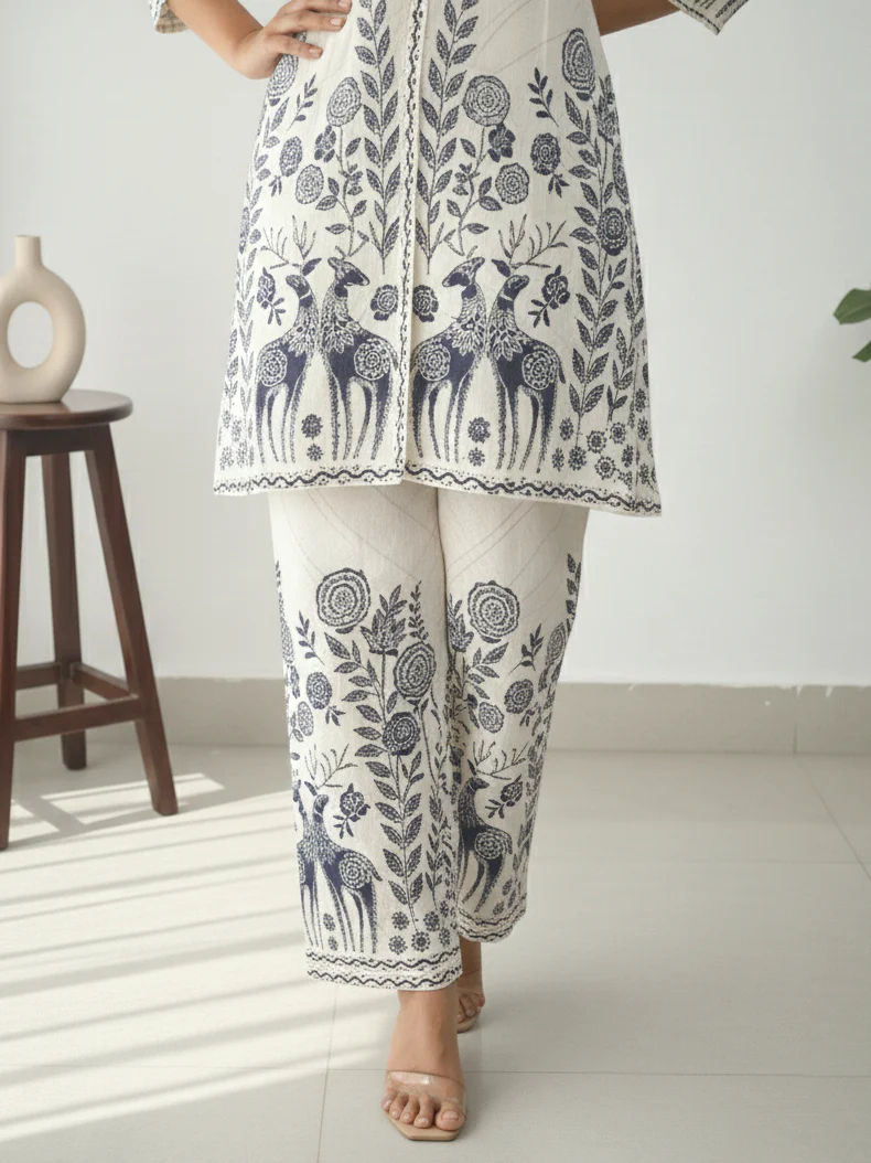 Reet Dove Embroidered Co-ord Set - Image 6