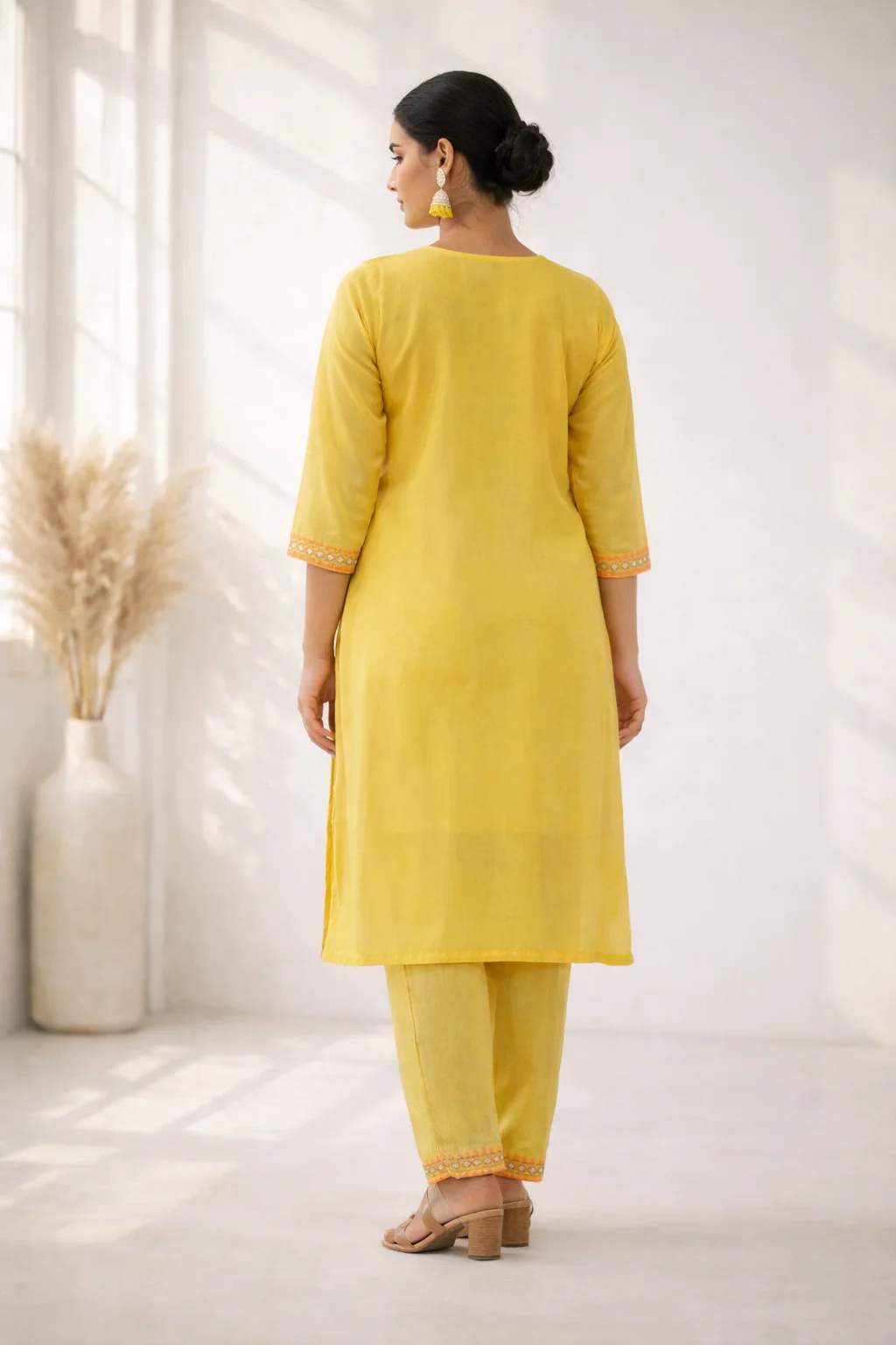 Anila Sunshine Full Work Suit Set - Image 10