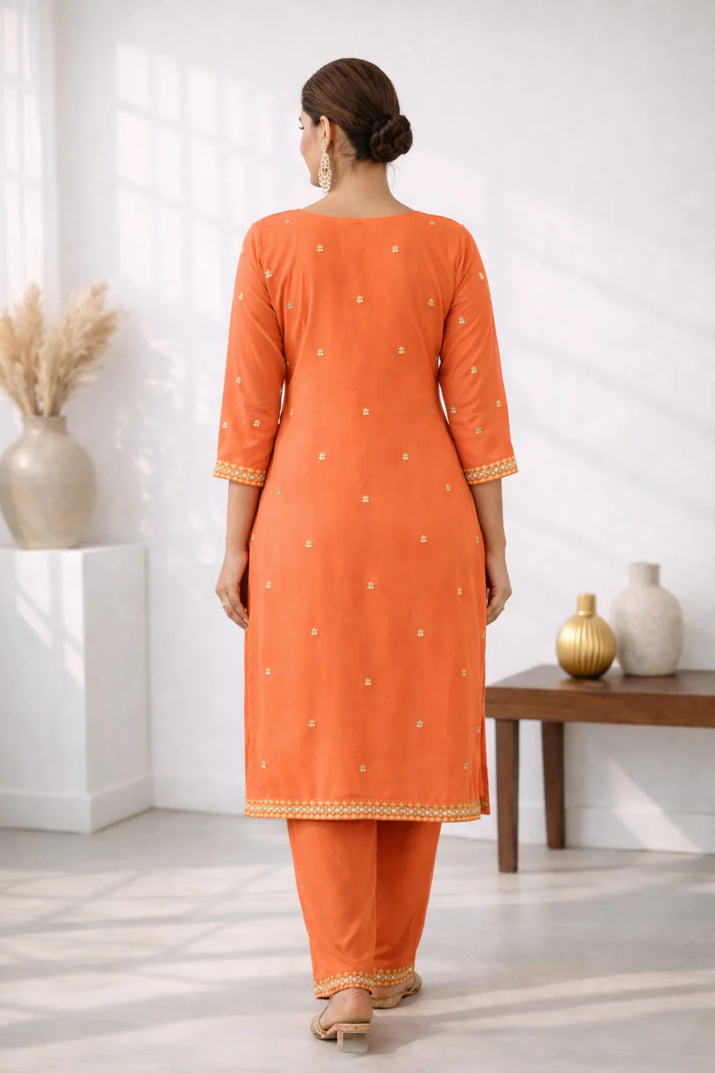 Anila Kesari Full Work Heavy Suit Set - Image 8