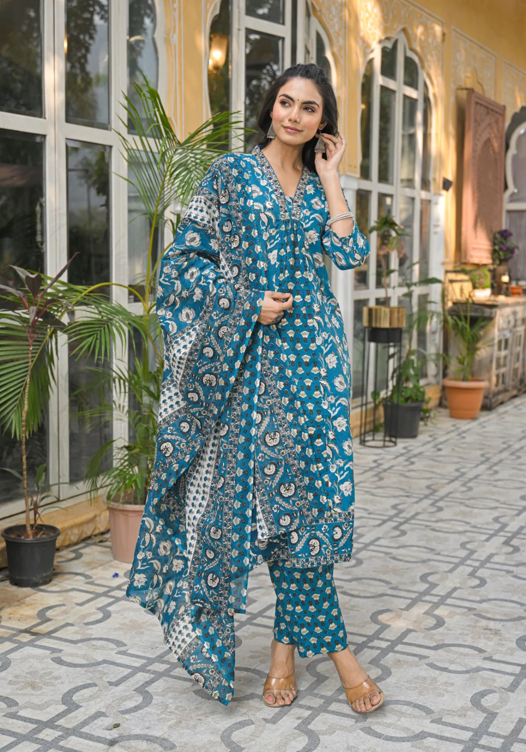 Bodhi Tiffany Pure Cotton Suit Set - Image 3