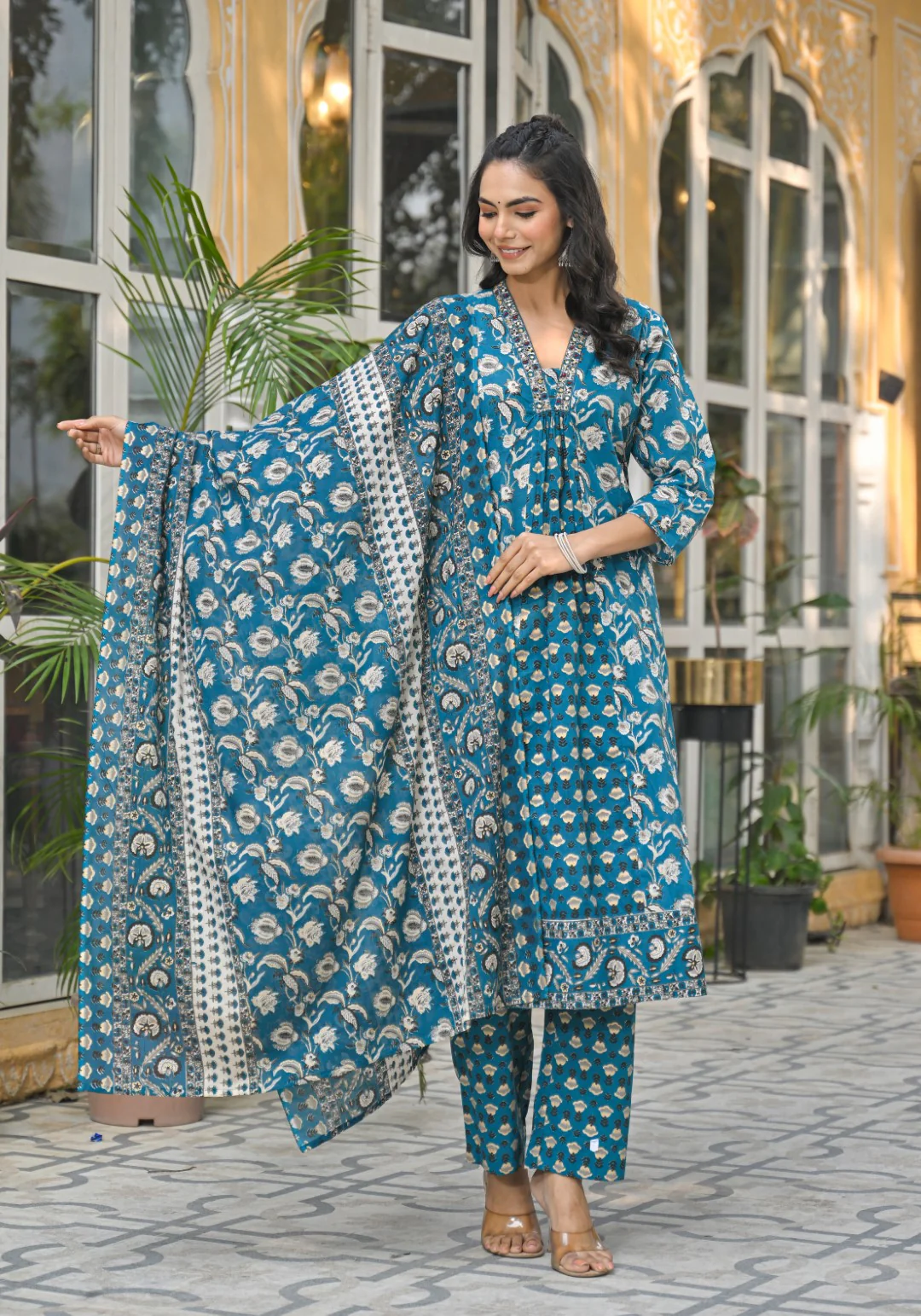 Bodhi Tiffany Pure Cotton Suit Set - Image 4