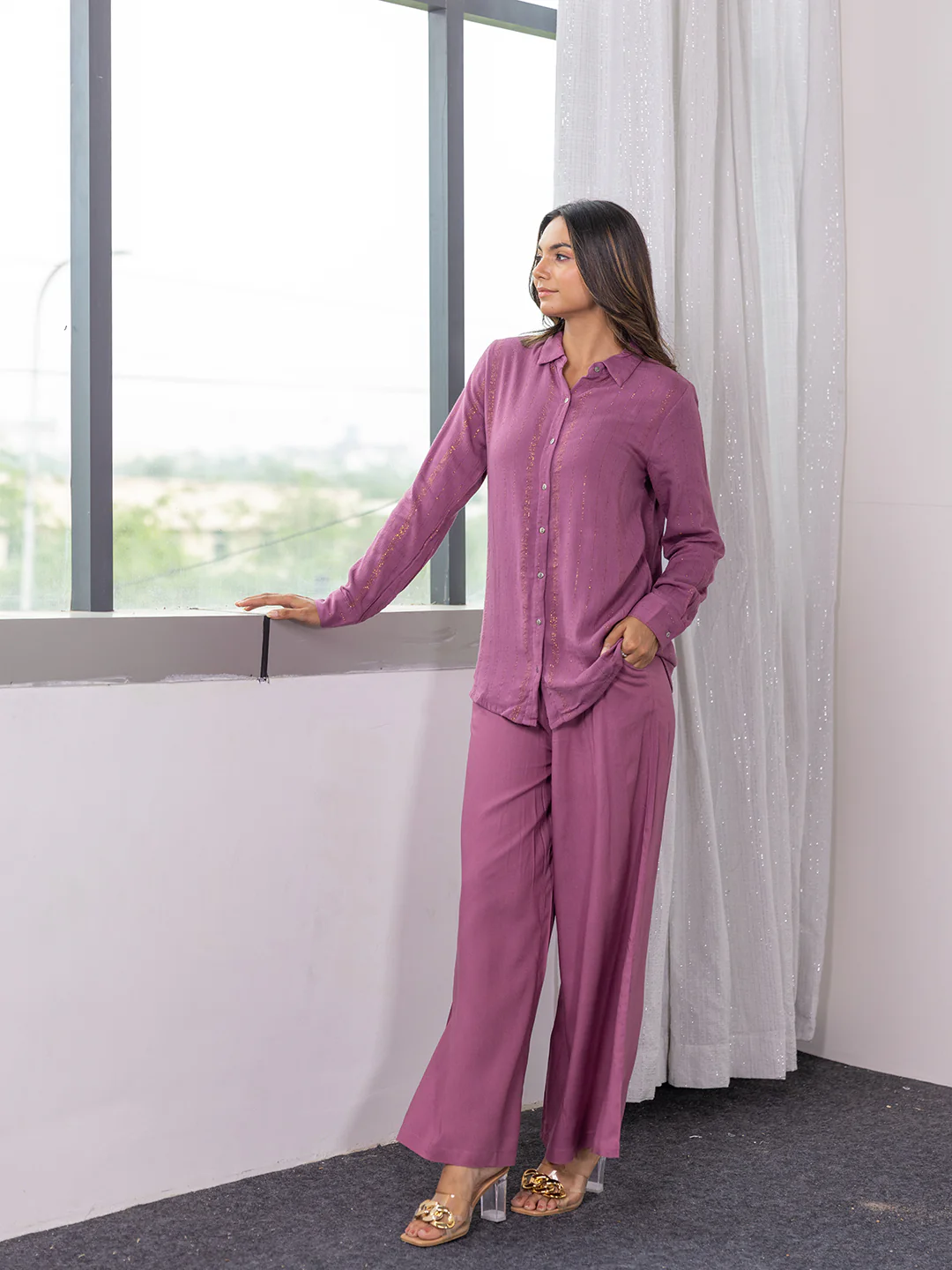 Viva Orchid Co-ord Set - Image 5